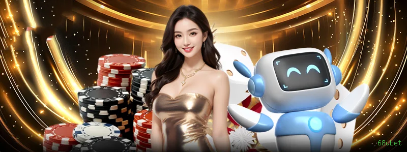 Imagem promocional do cadastro da 68ubet