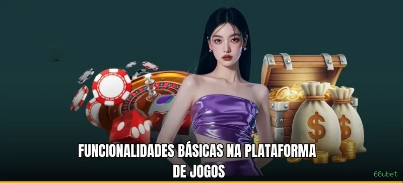 Imagem promocional da experiência de game da 68ubet